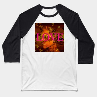 Love monsters and butterflies Baseball T-Shirt